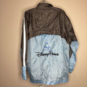 Disney parks Disneyland Windbreaker Pullover Jacket coat grey blue M/L vacation